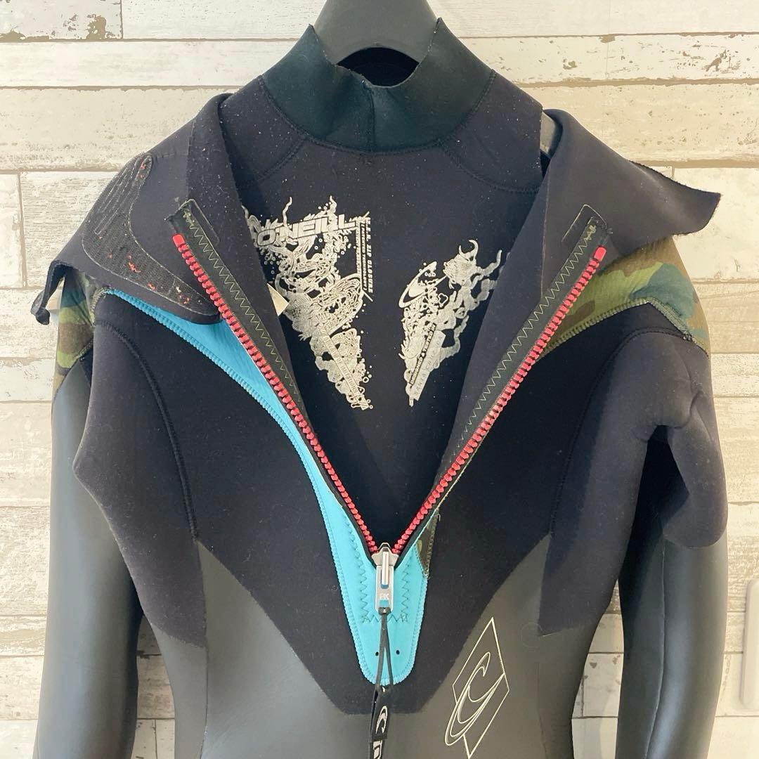 【O'NEILL 175cm 71kg】メンズL セミドライ 裏起毛 4×3ミリ