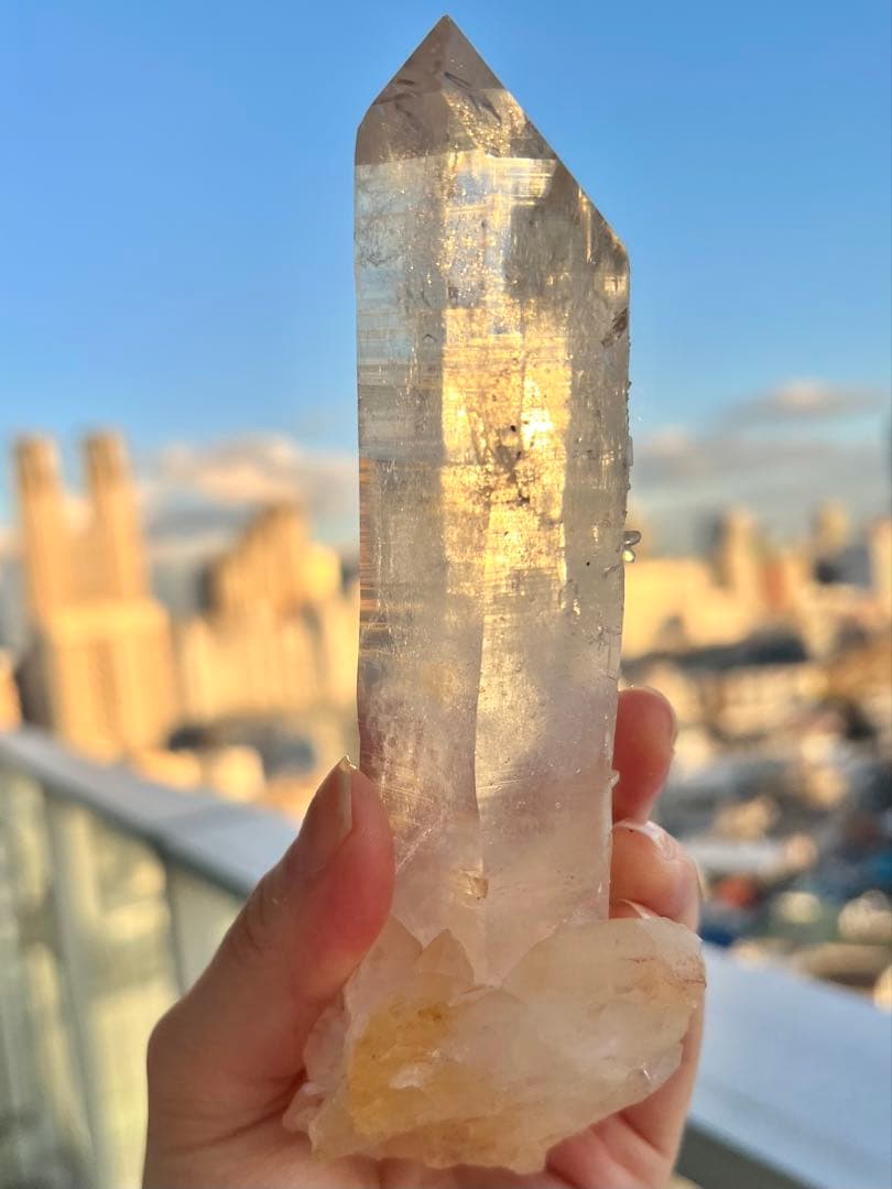 美特別価格✨希少✨幻AAAAAA グレートセントラルサン レムリアン ✨黄金の光