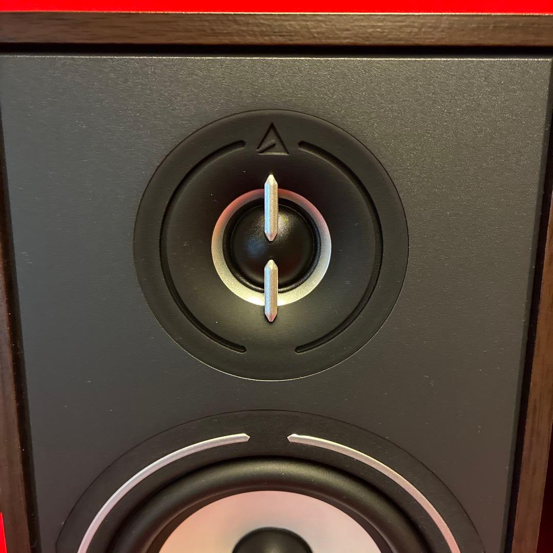 【完動美品】TRIANGLE Borea BR02 スピーカー　ペアWALNUT