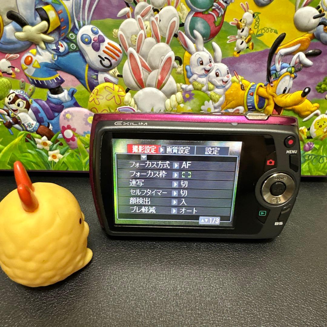 CASIO EXILIM EX-Z370 パープル　動作確認済　　美品