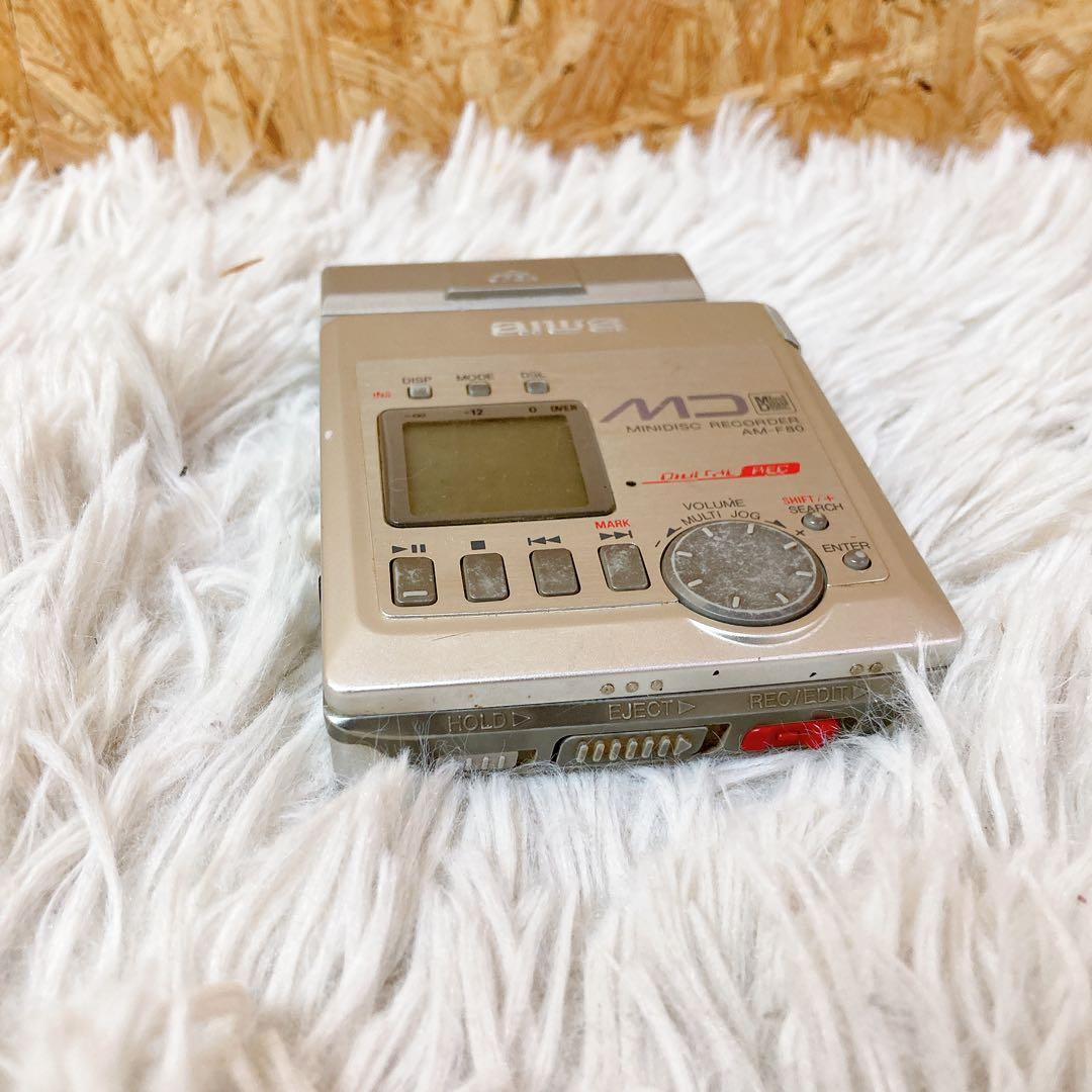 aiwa am-f80 ポータブルMDレコーダー
