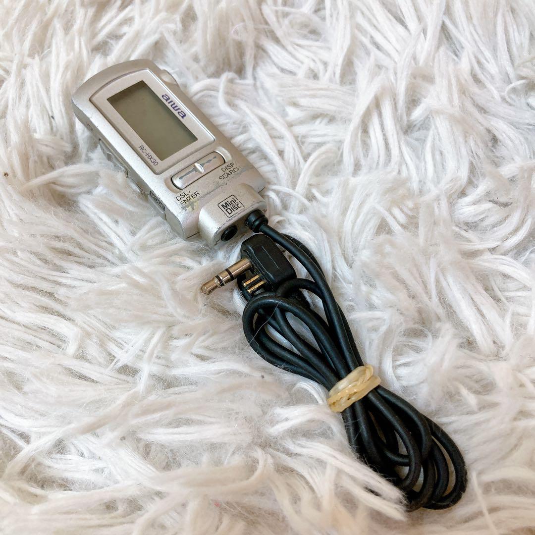 aiwa am-f80 ポータブルMDレコーダー