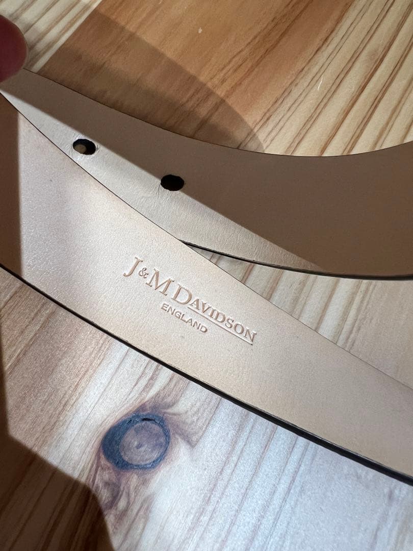 J&M DAVIDSON スエードベルト