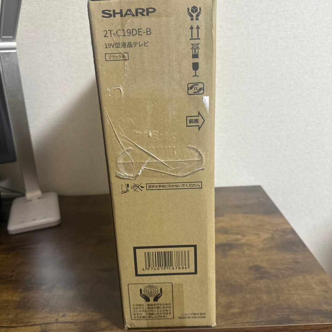 sharp 2T-C19DE-B 19インチ テレビ