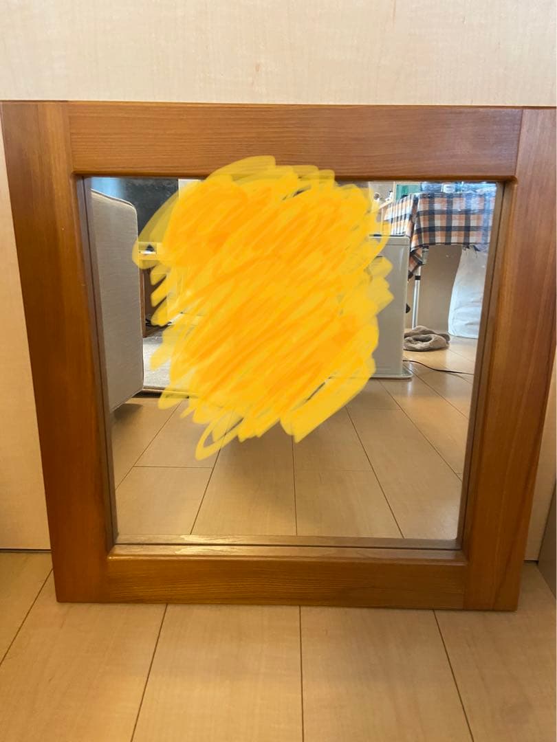 パイン材家具　パイン材ミラー
