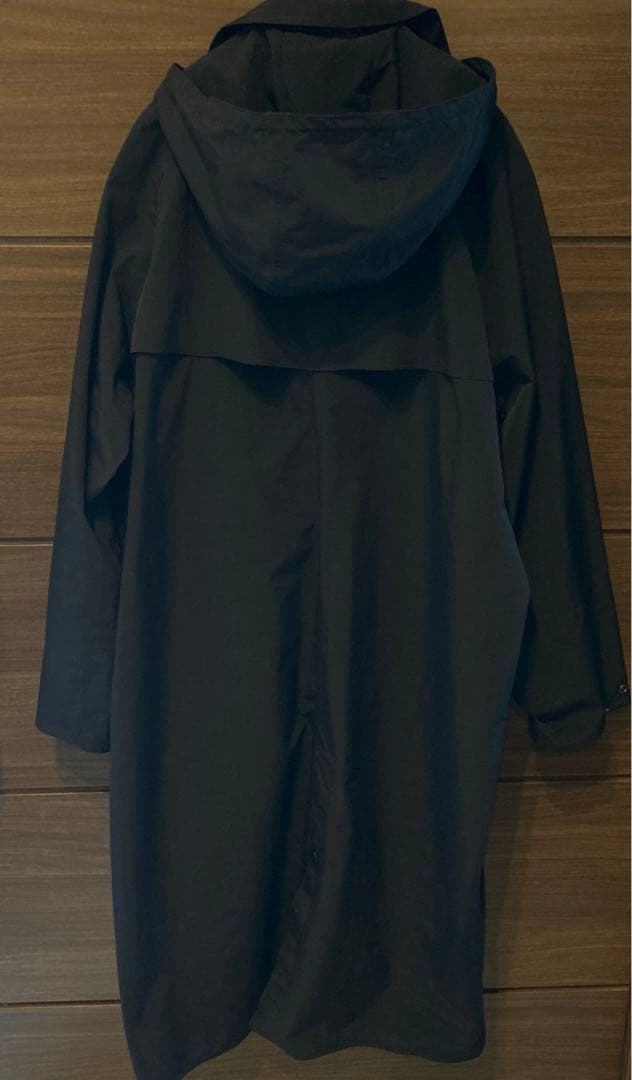 【美品】北欧暮らしの道具店　晴れの日も着たいレインコート ブラック ネイビー