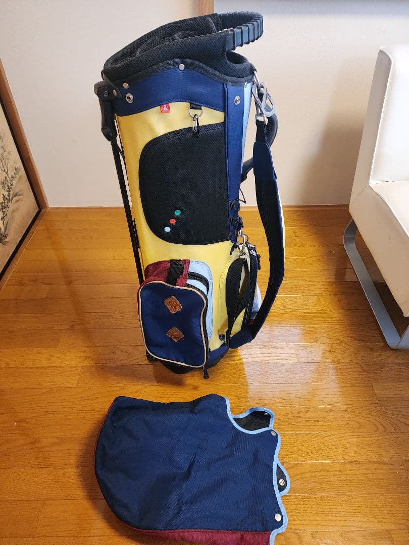 ラフアンドスウェル キャディバッグ カバー付き 送料込み