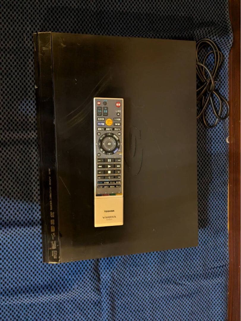 TOSHIBA 東芝 REGZA ブルーレイレコーダー 2TB リモコン付き