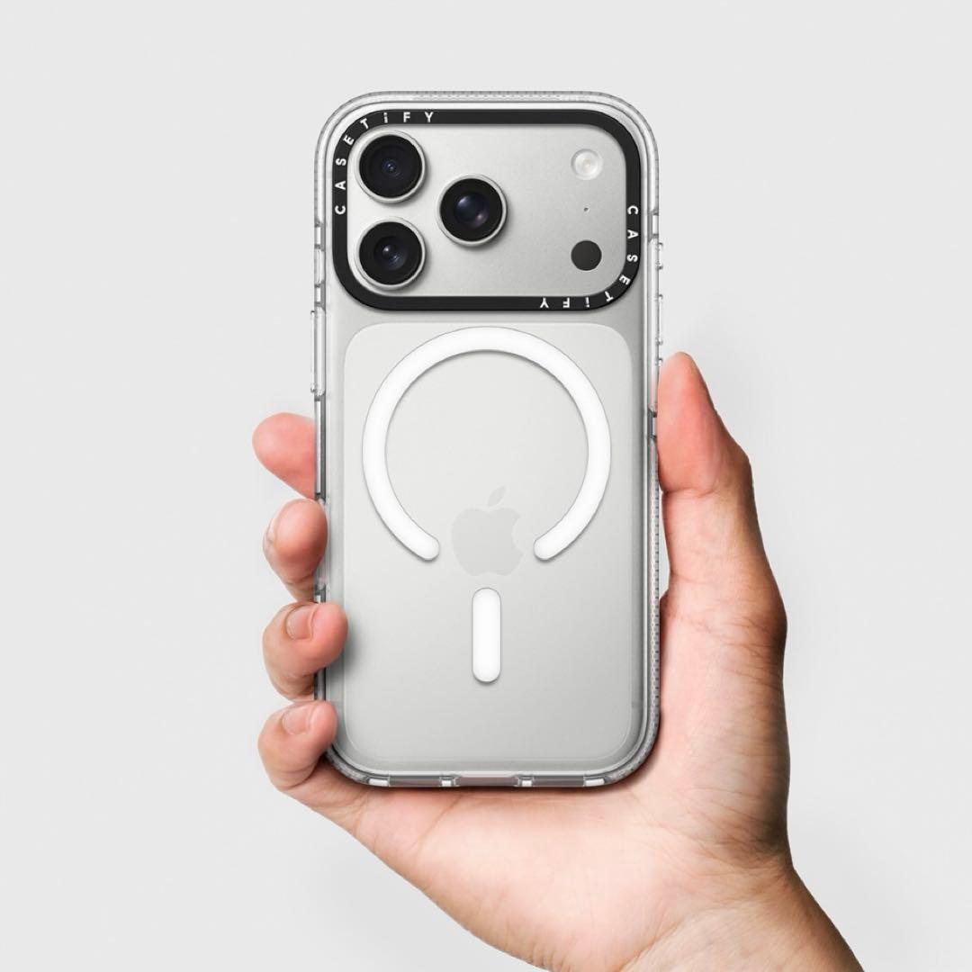 【新品・未使用】iPhone17 pro max クリアケース ケースティファイ