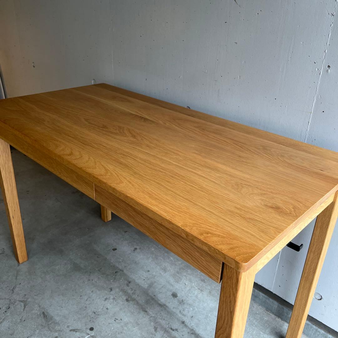 超美品★無印 木製デスク オーク材