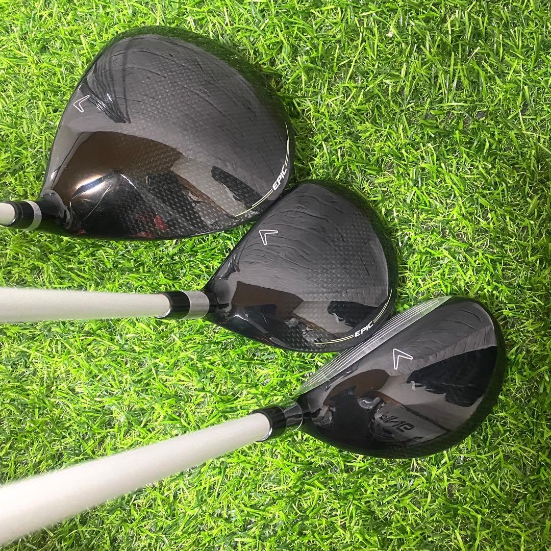 キャロウェイ エピック マックスファスト ゴルフセット 10本 レディース 右