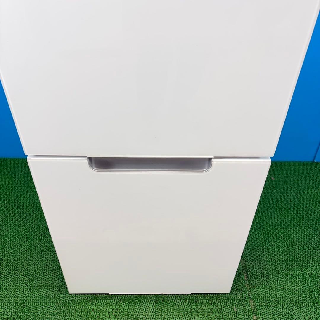 742 SHARP 鏡面デザイン　ガラストップ　冷蔵庫　小型　一人暮らし　極美品