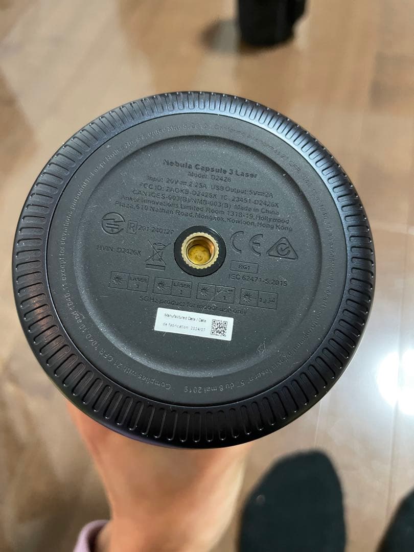 プロジェクター Anker Nebula Capsule 3Laser