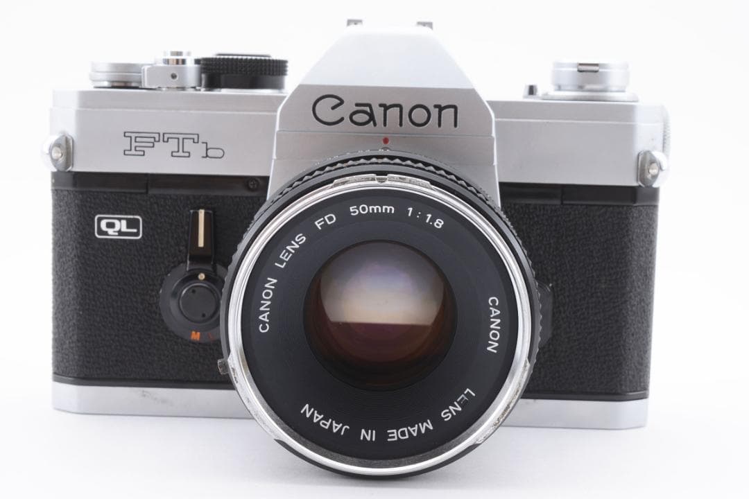 フィルムカメラ Canon FTb + FD 50mm f1.8 + Canon Canonet