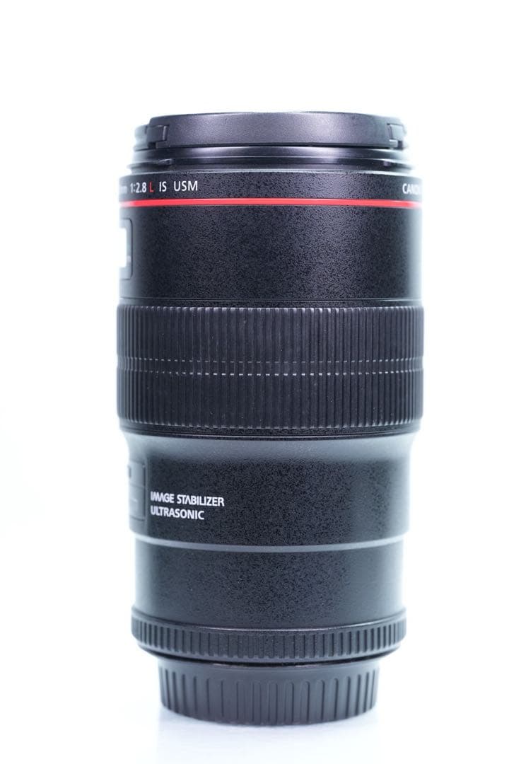 Canon EF 100mm f/2.8L IS USMマクロレンズ　三脚座付き