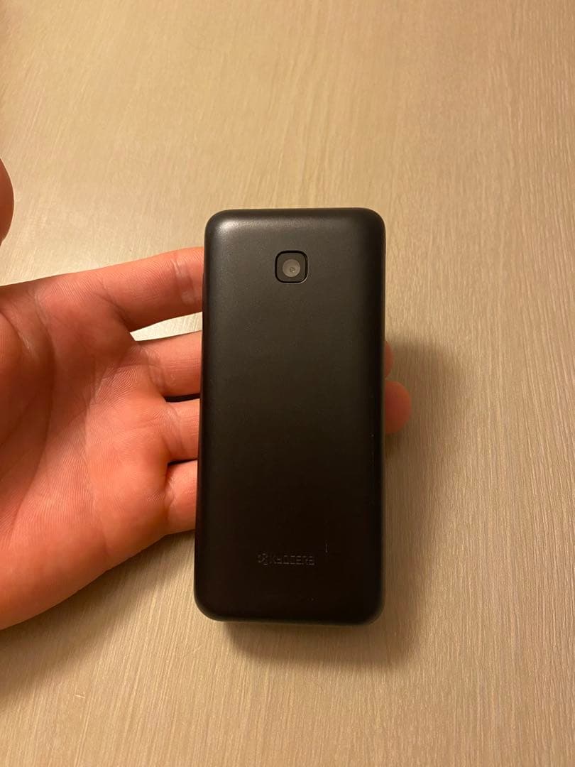 DIGNO 折りたたみ式 ブラック PHS本体 SIM フリ-