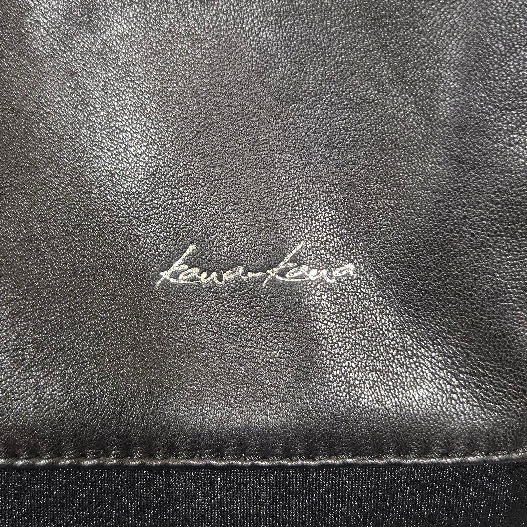 【サンタ】カワカワ ビッグファスナー ショルダーバッグ ナイロン