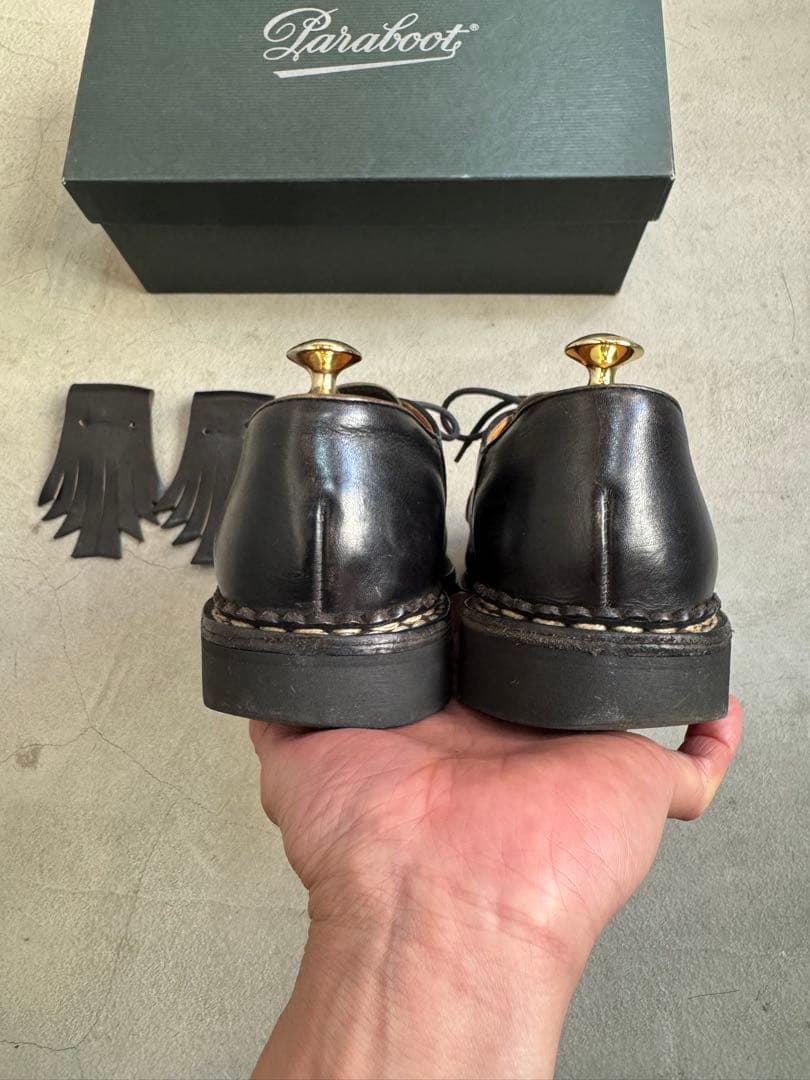 美品Paraboot パラブーツ ミカエル 純正タッセル付き39.5