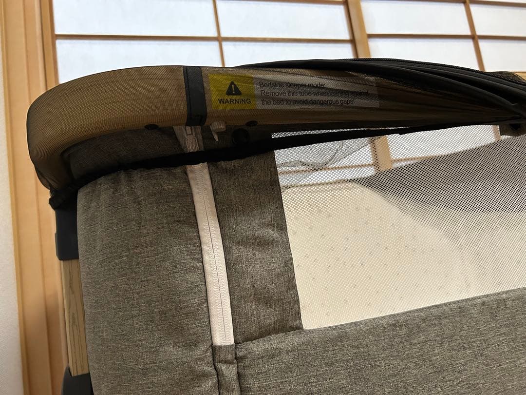 【美品】HZDMJベビーベッド 添い寝 折り畳み式 キャスター