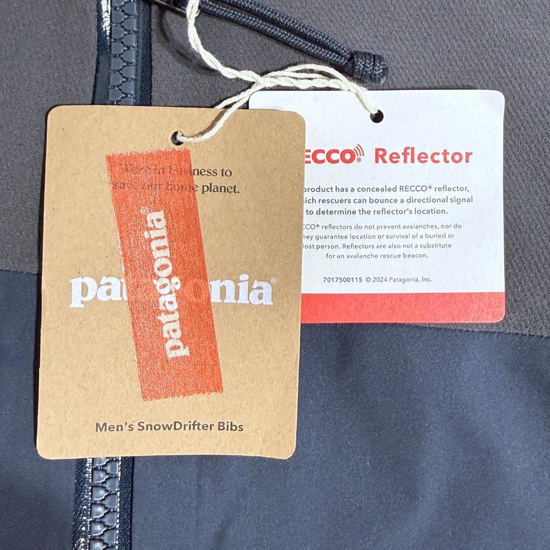 Patagonia メンズ スノードリフタービブ Mサイズ SMDB FA24