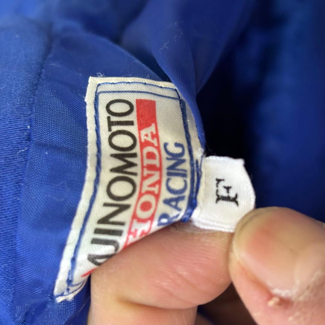 当時物　AJINOMOTO HONDA TERRA RACING ジャケット