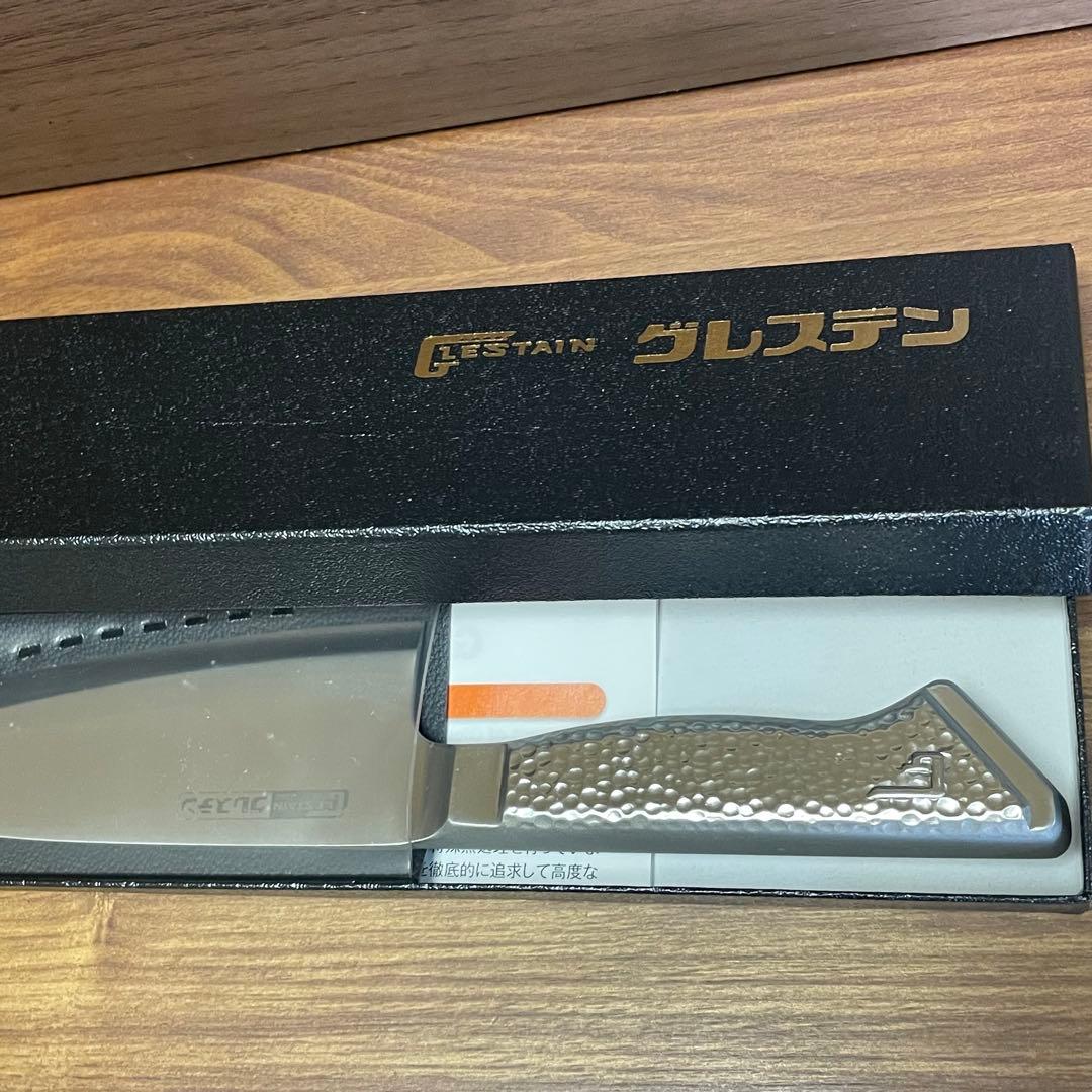 【美品】グレステン 包丁 216WM 洋出刃 箱付
