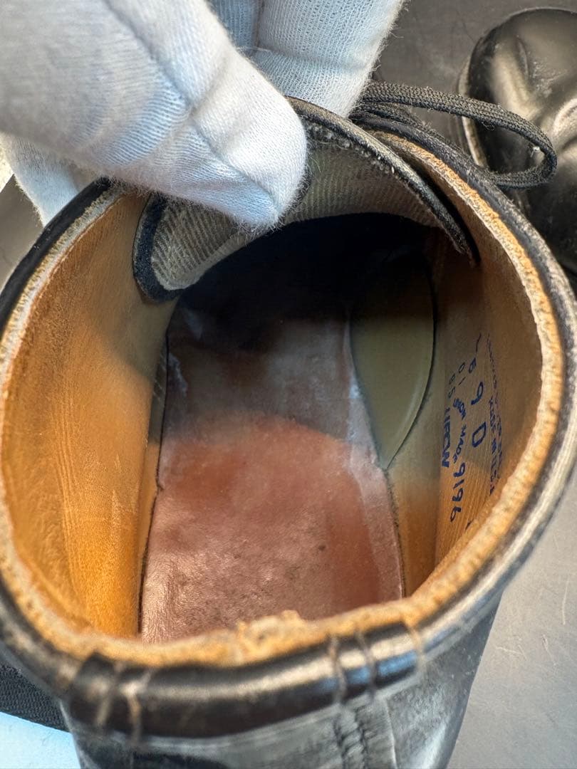 レッドウイング　ポストマン　黒 レザー チャッカブーツ