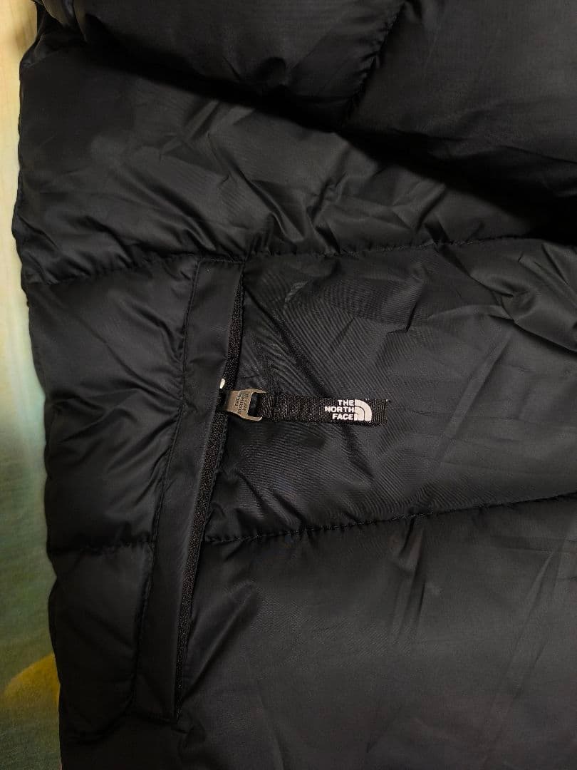 \"THE NORTH FACE\" ブラック**ダウンジャケット..