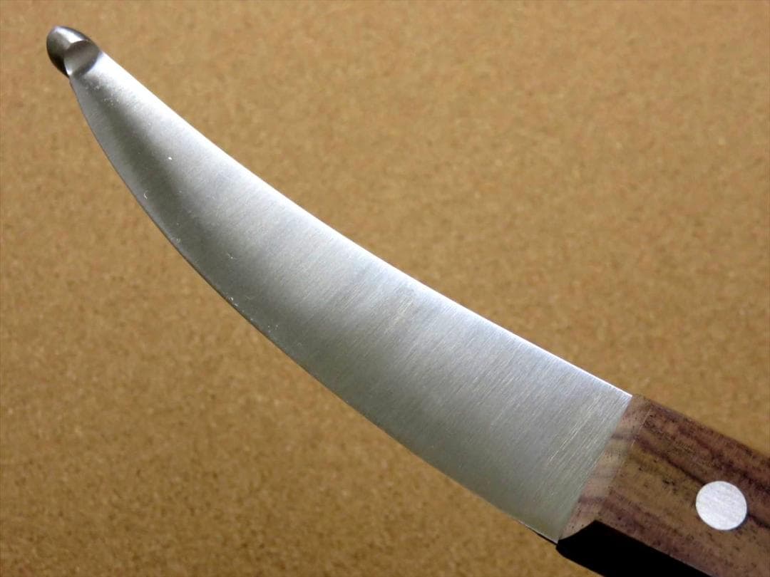 関の刃物 腸裂き 140mm 関兼常 全鋼 炭素鋼 肉解体 狩猟包丁 右利 片刃