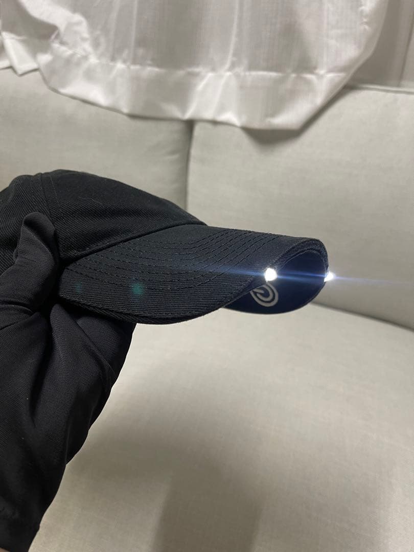 未使用品正規BALENCIAGA LEDライト付きキャップ ベースボールキャップ