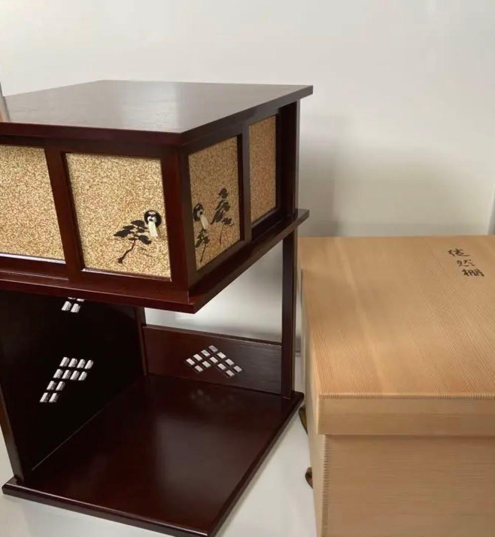 水屋蔵出し！新品・未使用【　裏千家茶道具・14代淡々斎写し・徒然棚　】