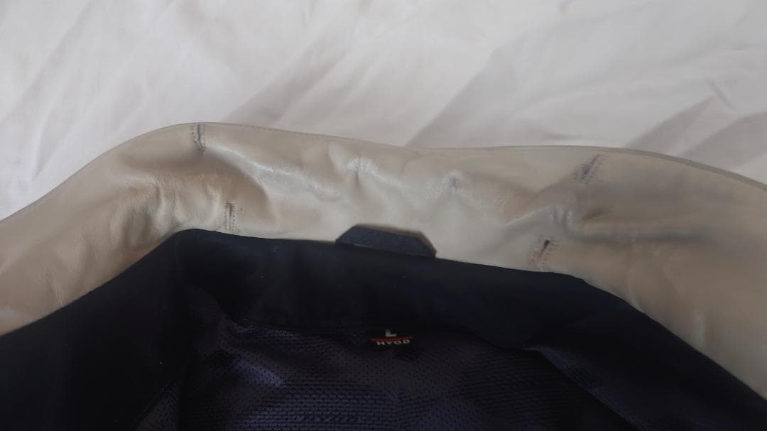 HYOD　ヒョウドウ　レザージャケット　Lサイズ　着脱可能インナー付