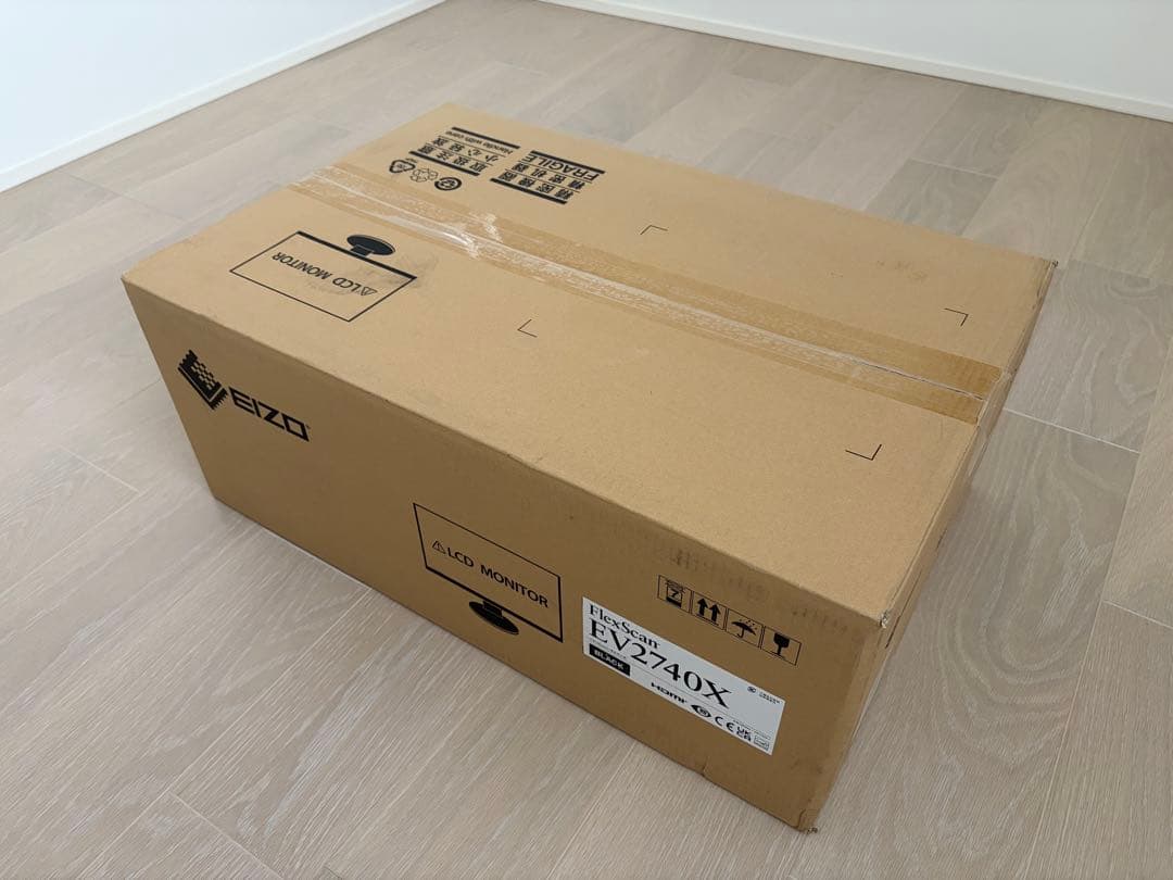 【週末限定】EIZO EV2740X 4K 極美品 使用2830h 24年購入