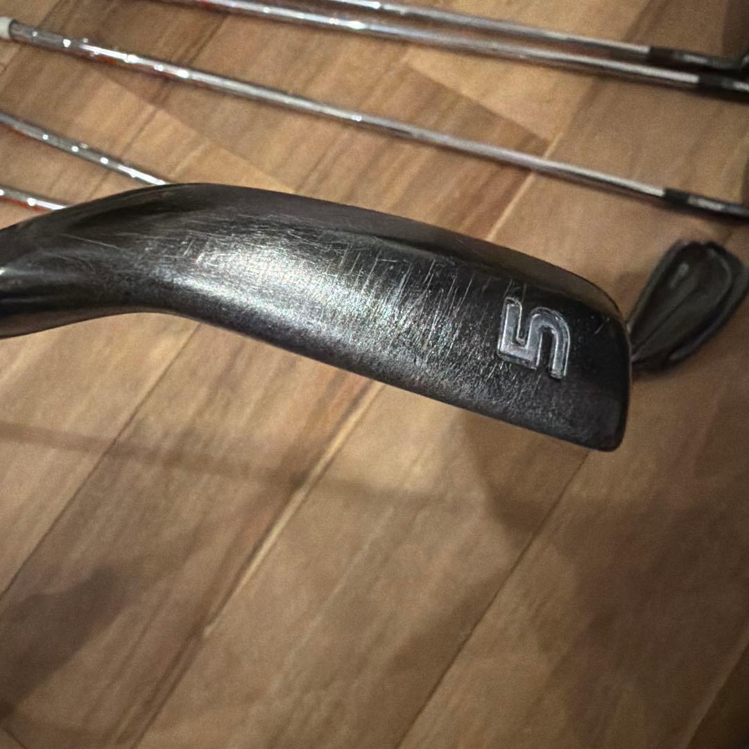 G710 ピン　アイアン　6本セット スチールシャフト　ドット緑