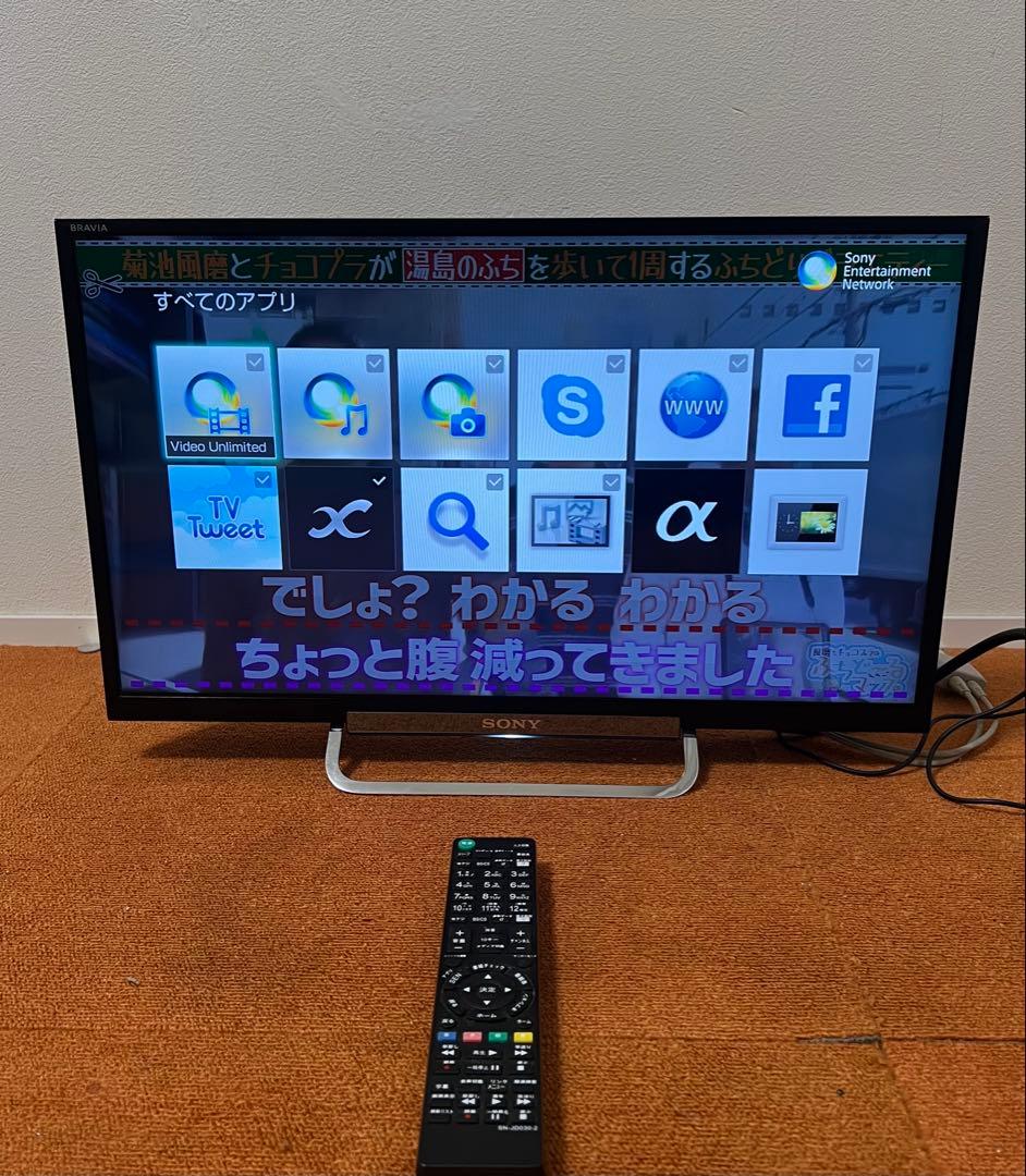 タクピン SONY 液晶テレビ 24V型 TV YouTubeネット動画可