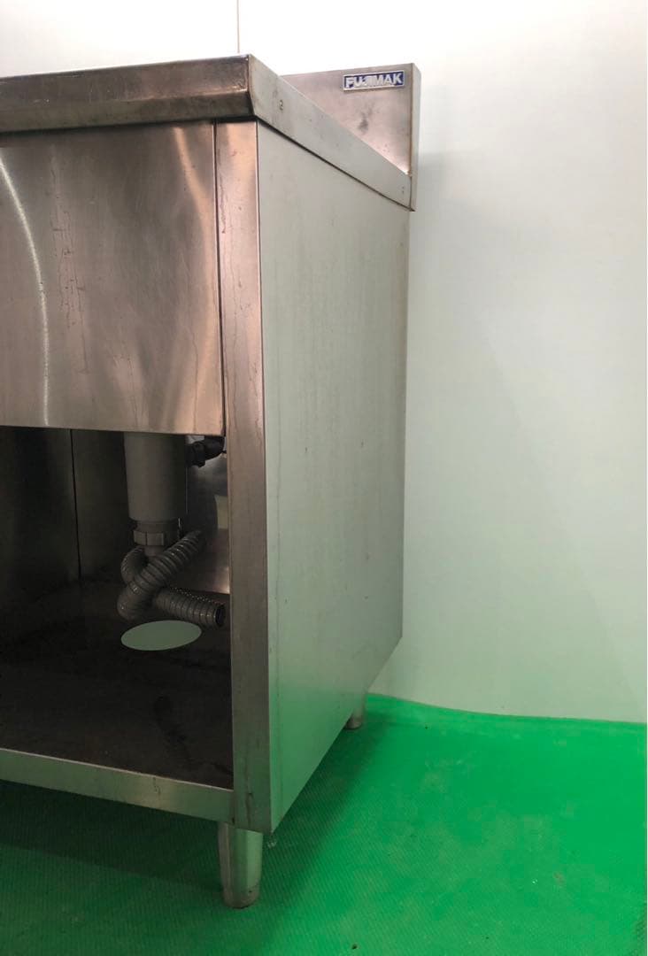 ☆地域限定送料無料☆一槽シンク　水切付　幅1200 ステンレス　業務用