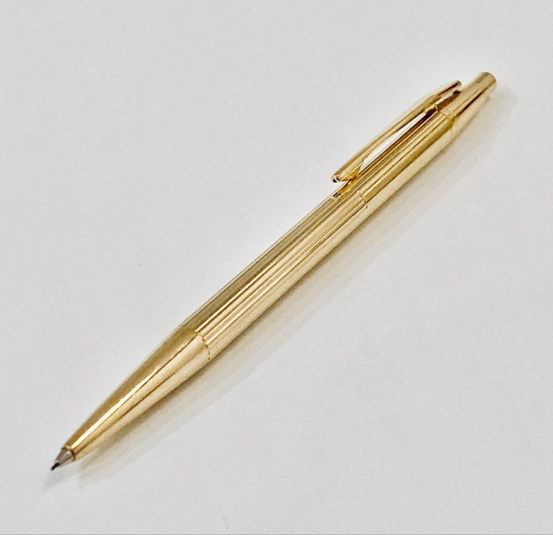 20金張り◆モンブラン高級シャープペンシル ノブレス1970sMONTBLANC
