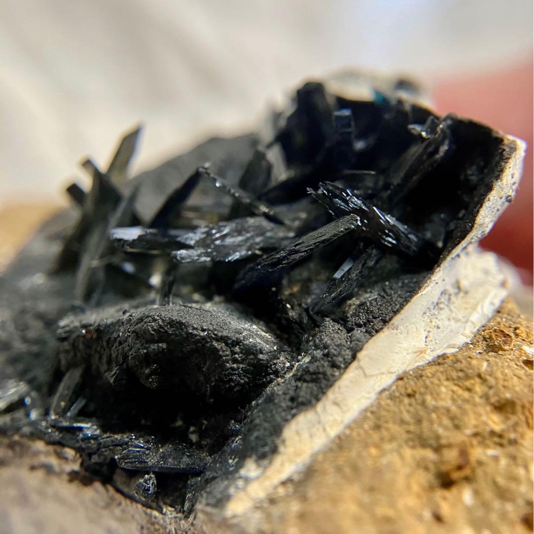 希少 ヴィヴィアナイト シェルフォッシル 藍鉄鉱 貝化石 原石 標本 118g