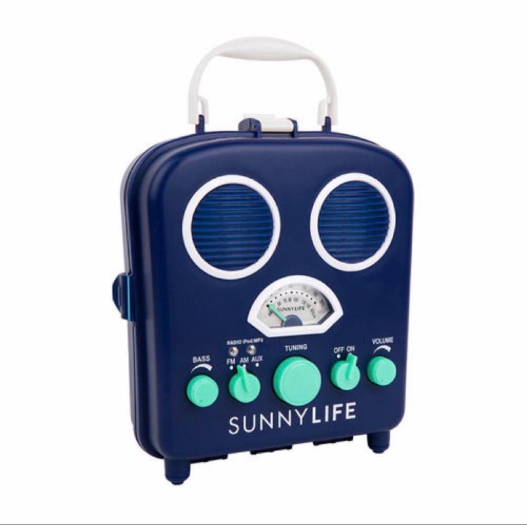 国内入手困難SUNNYLIFE（サニーライフ）ビーチステレオスピーカー／ブルー