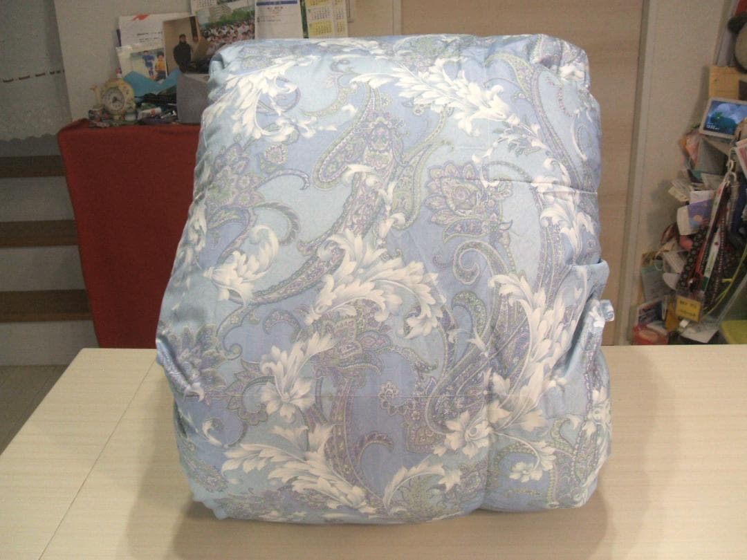 最後の１点新品＊日本羽毛協同組合保証付き＊三ツ星＊１，２キロに増量＊羽毛布団ＳＢ