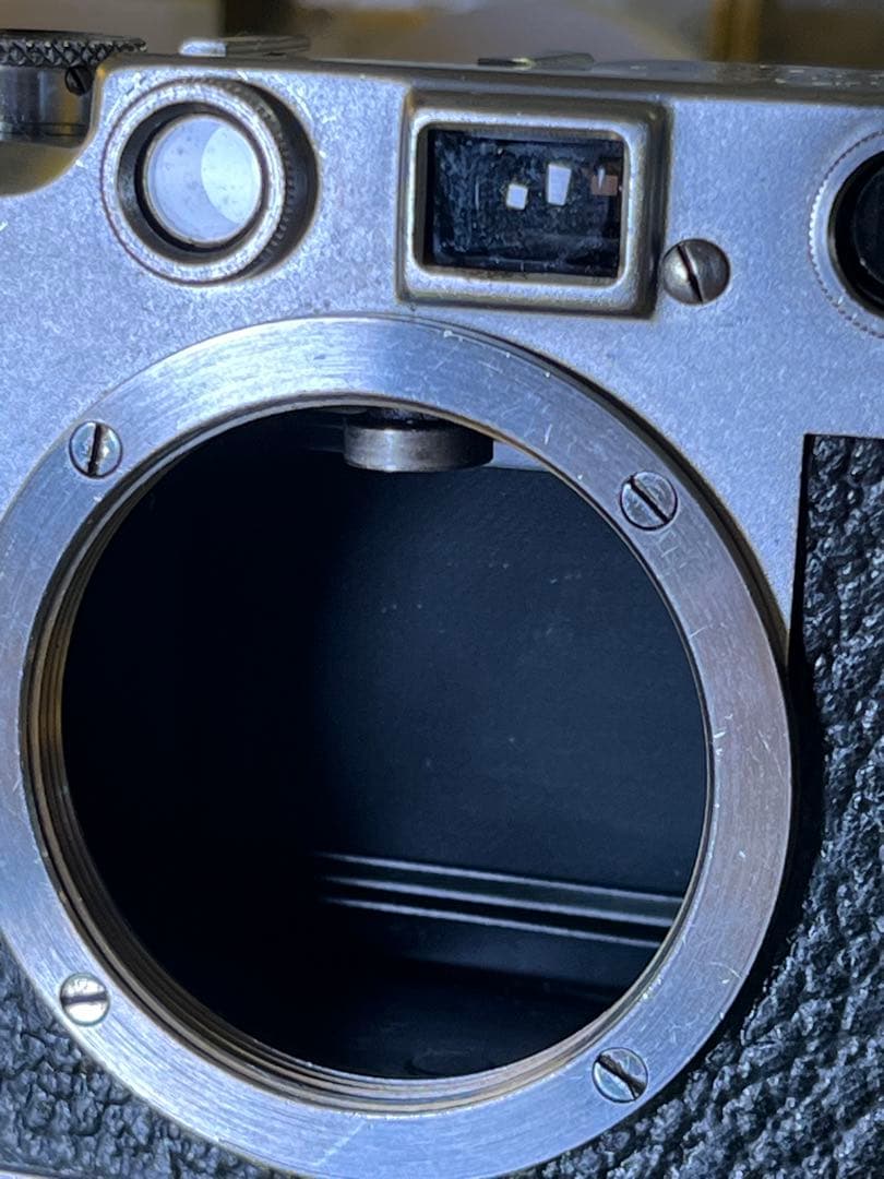 Leica IIIc バルナックライカ Canon 50mm f1.8付き