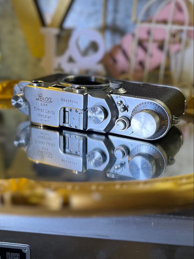 Leica IIIc バルナックライカ Canon 50mm f1.8付き