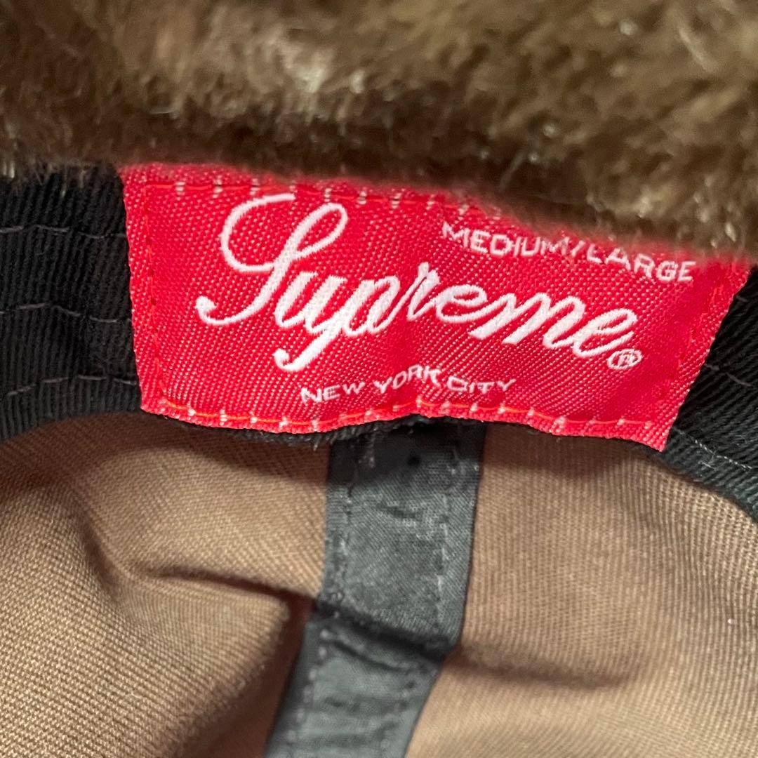 【極希少】Supreme Earflap 6-Panel Cap ブラウン