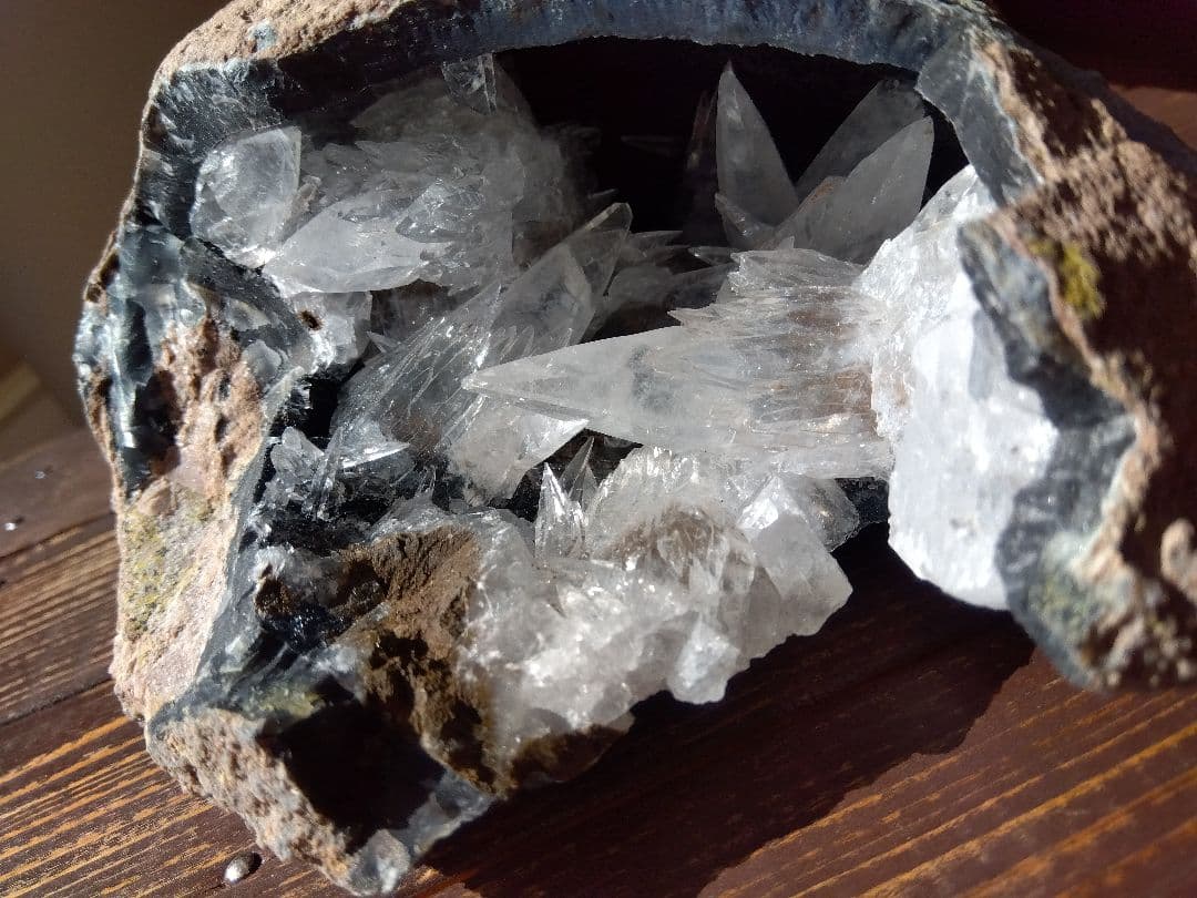 超希少品・約1.4kg・ステラビームカルサイト・世界に一つの原石・希少天然石