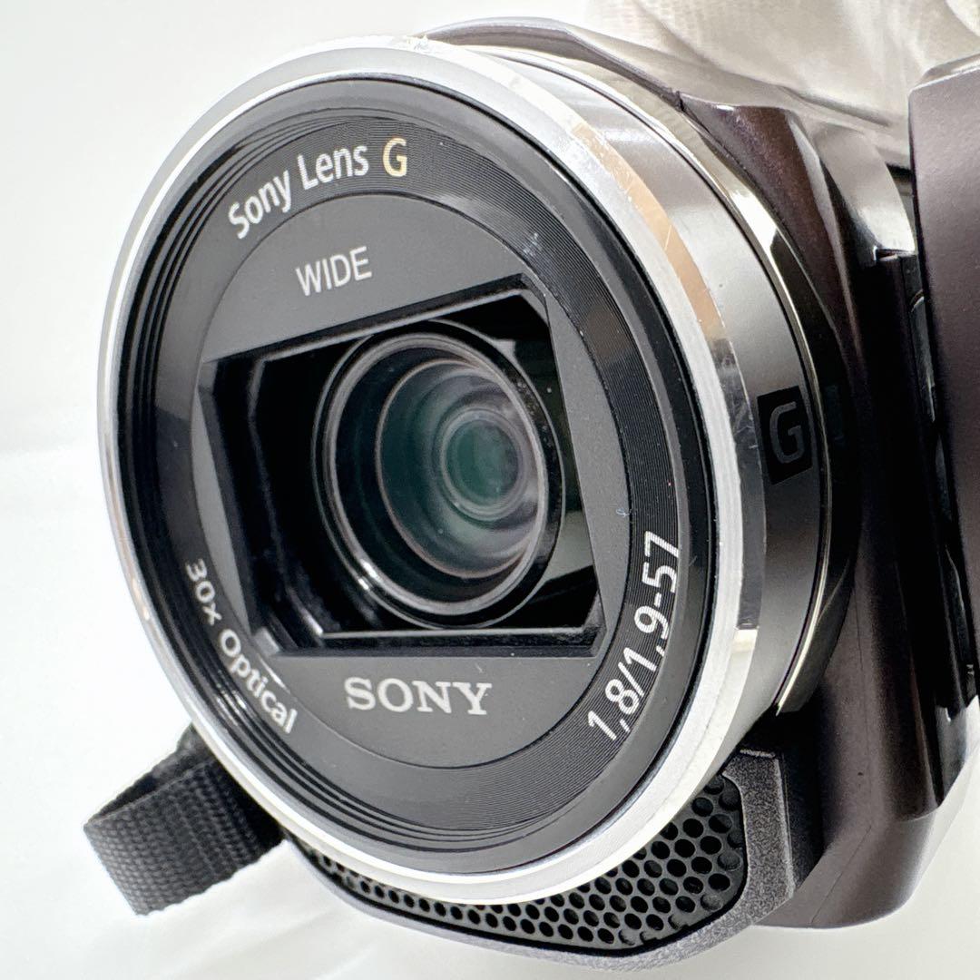 SONY HDR-CX535 ビデオカメラ ボルドーブラウン ハンディカム