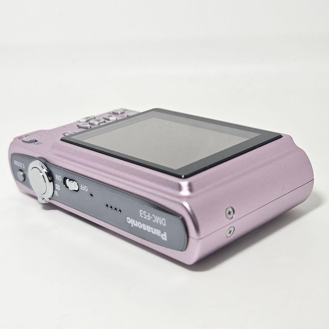 極美品 動作品 Panasonic LUMIX DMC-FS3 ピンク デジカメ