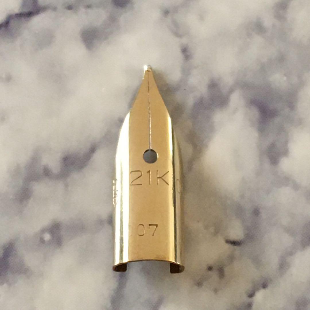 #0140 オーバーホール済み 万年筆 SAILOR ショート21k