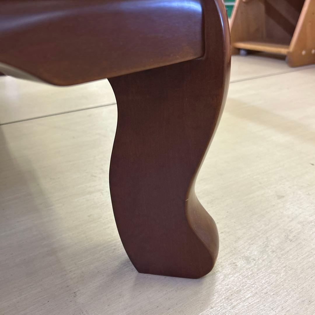 希少☆花梨無垢一枚板 座卓 応接台 猫脚 リビングテーブル 昭和レトロ 高級品