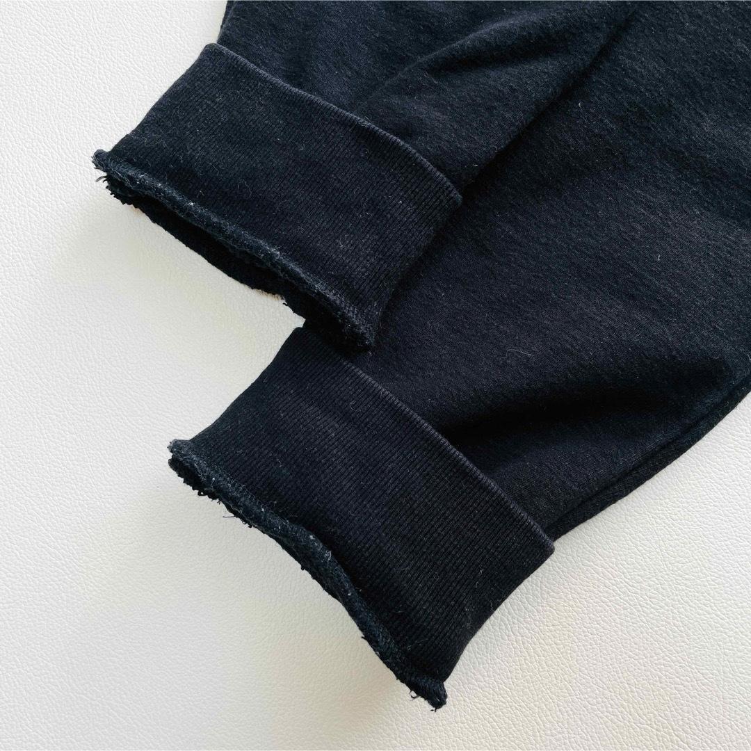 6736 TFW49 ジョガーパンツ　コットン　ストレッチ　スウェット　ブラック