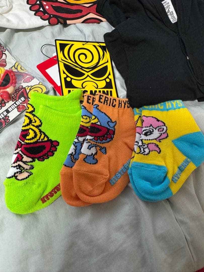 HYSTERICMINIキャラクターTシャツ靴下おしゃぶりホルダーセット最終値下